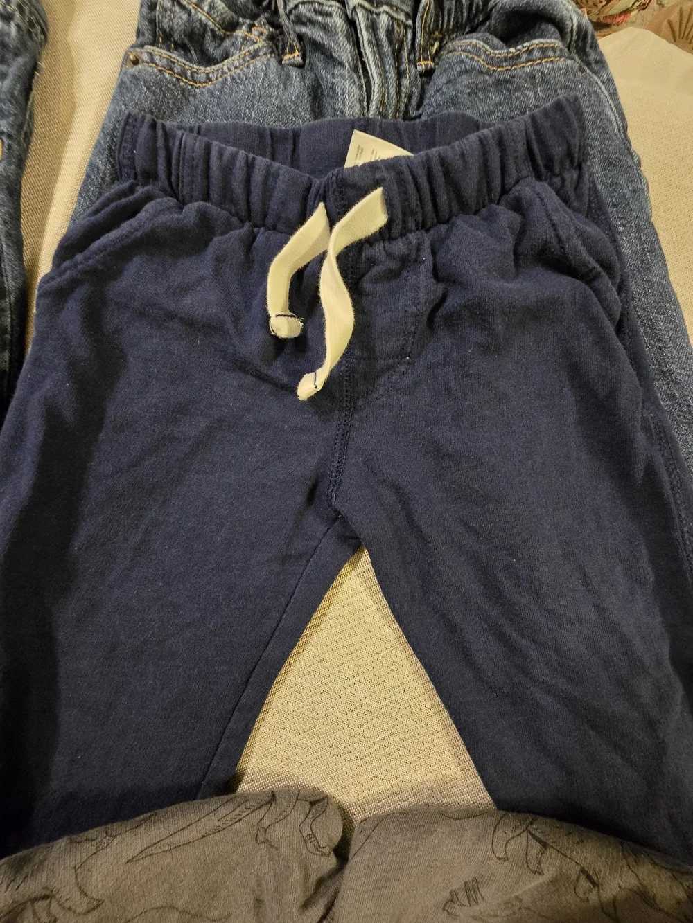 Toddler Boys Pants Lot Size 24 Months & 2T Carter's GAP Joggers Jeans 6 Pieces
